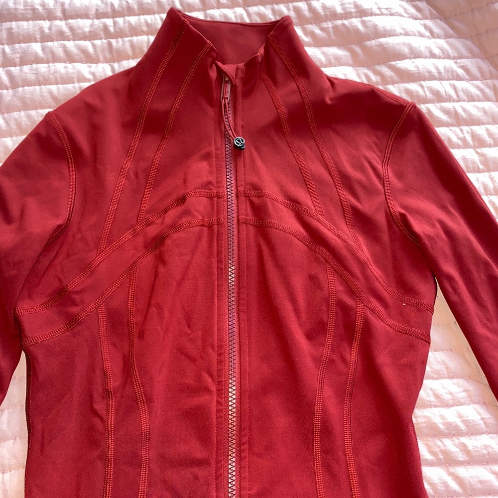 Lulu Lemon Red Travel and Commute Jacket